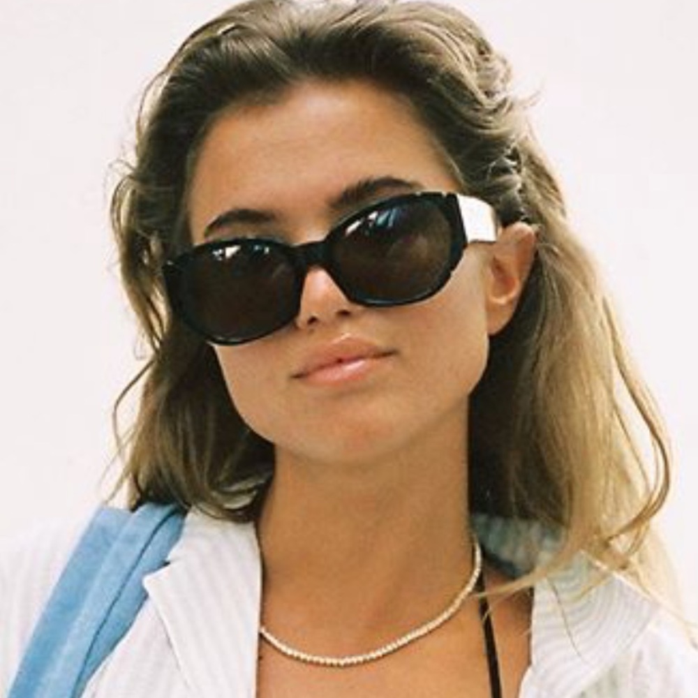 Pared sunglasses diamond and pearls